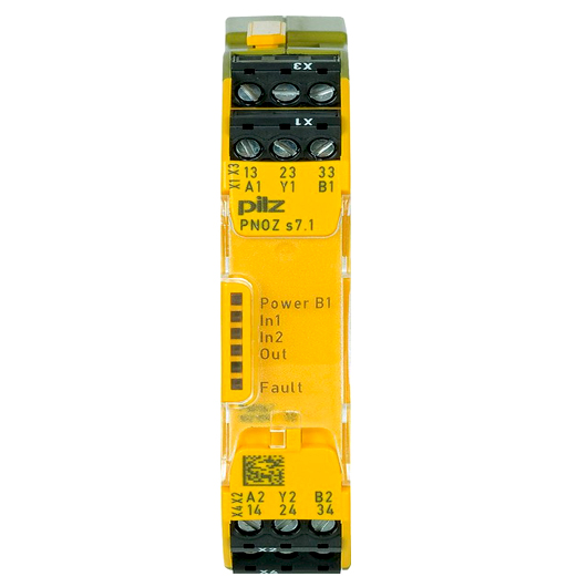 751167 New PILZ PNOZ s7.1 C 24VDC 3 n/o 1 n/c cascade